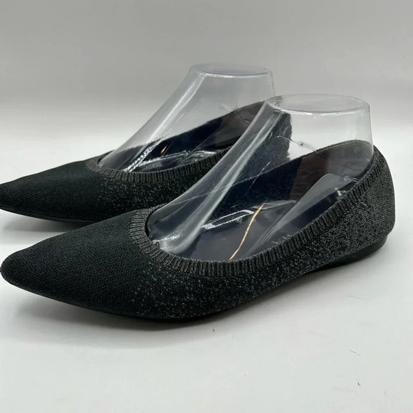 VIVAIA Aria 2.0 Pointy Flats in Starry Grey-Sustainable & Washable Shoe Size 39 - Picture 7 of 12